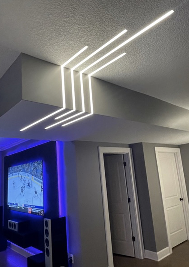 Vertical 90° Corner Linear LED